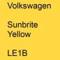 Preview: Volkswagen, Sunbrite Yellow, LE1B.